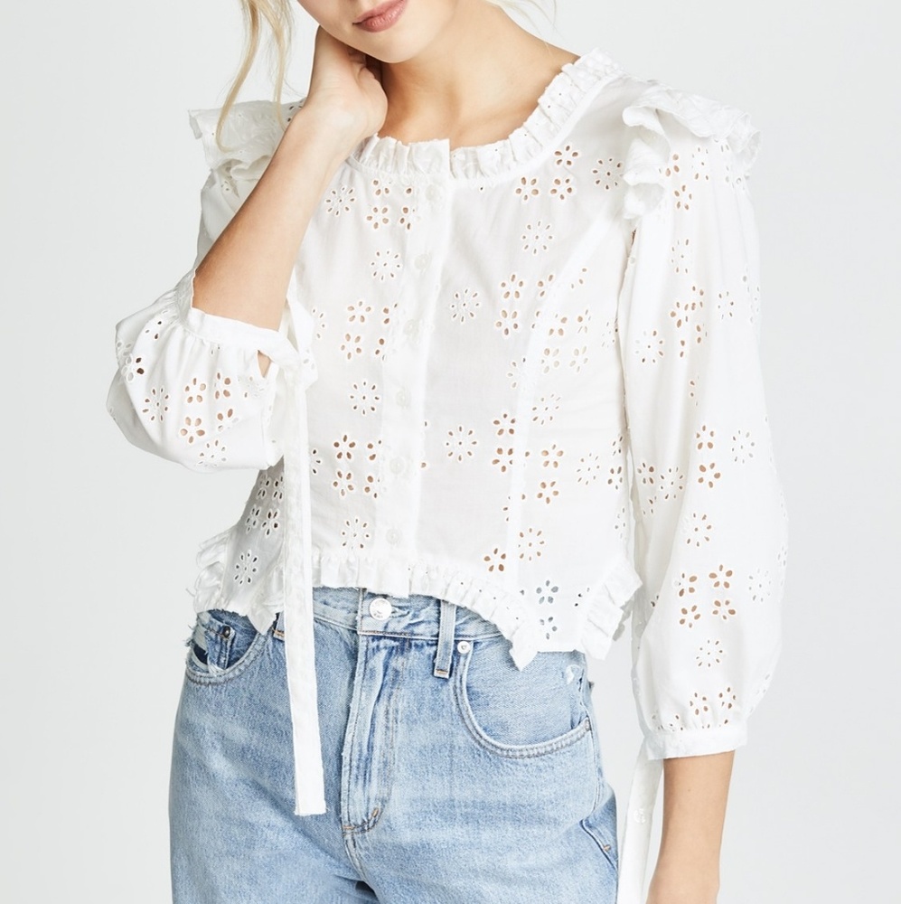 ISO Sandy Liang Allie Top